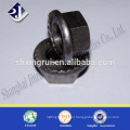 car wheel nut with washer